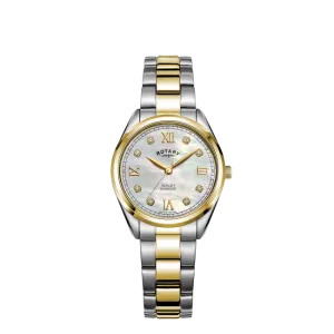 Rotary Ladies Two Tone 'Diamond' Bracelet Watch