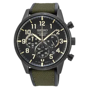 Seiko Chronograph Green Men's Watch SSB369P