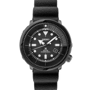 Seiko Mens Prospex Solar-quartz Black dial Sports Divers 200M Watch - SNE567
