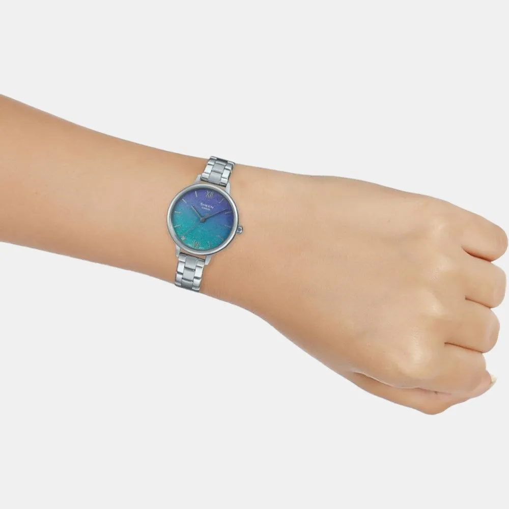 Sheen Women's Analog Stainless Steel Watch SH267 - SHE-4548D-2AUDF