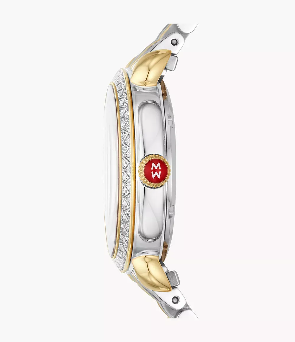 Sidney Classic Two-Tone Diamond Watch