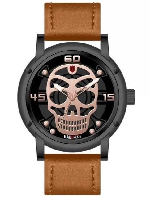 Skeleton Watch Brown