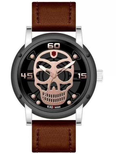Skeleton Watch Brown
