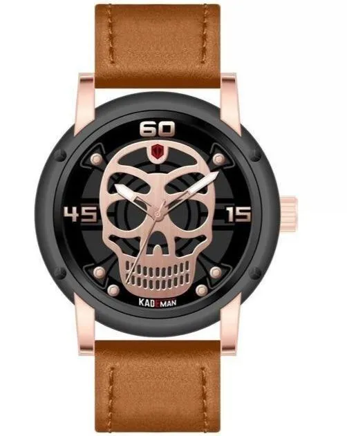 Skeleton Watch Brown