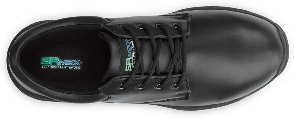 SR Max Providence, Men's, Black, Oxford Style Slip Resistant Soft Toe Work Shoe