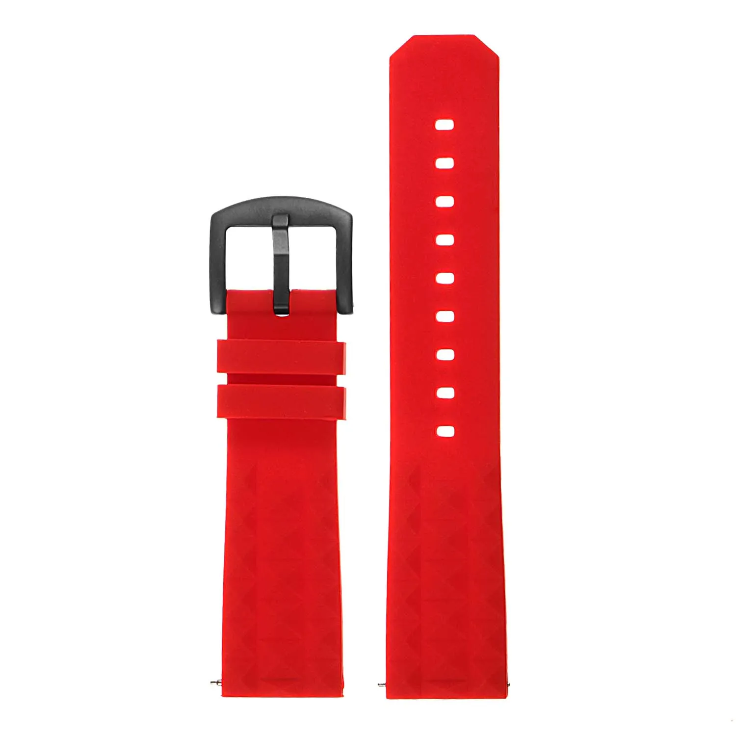 Super Waffle Rubber Strap With Quick Release