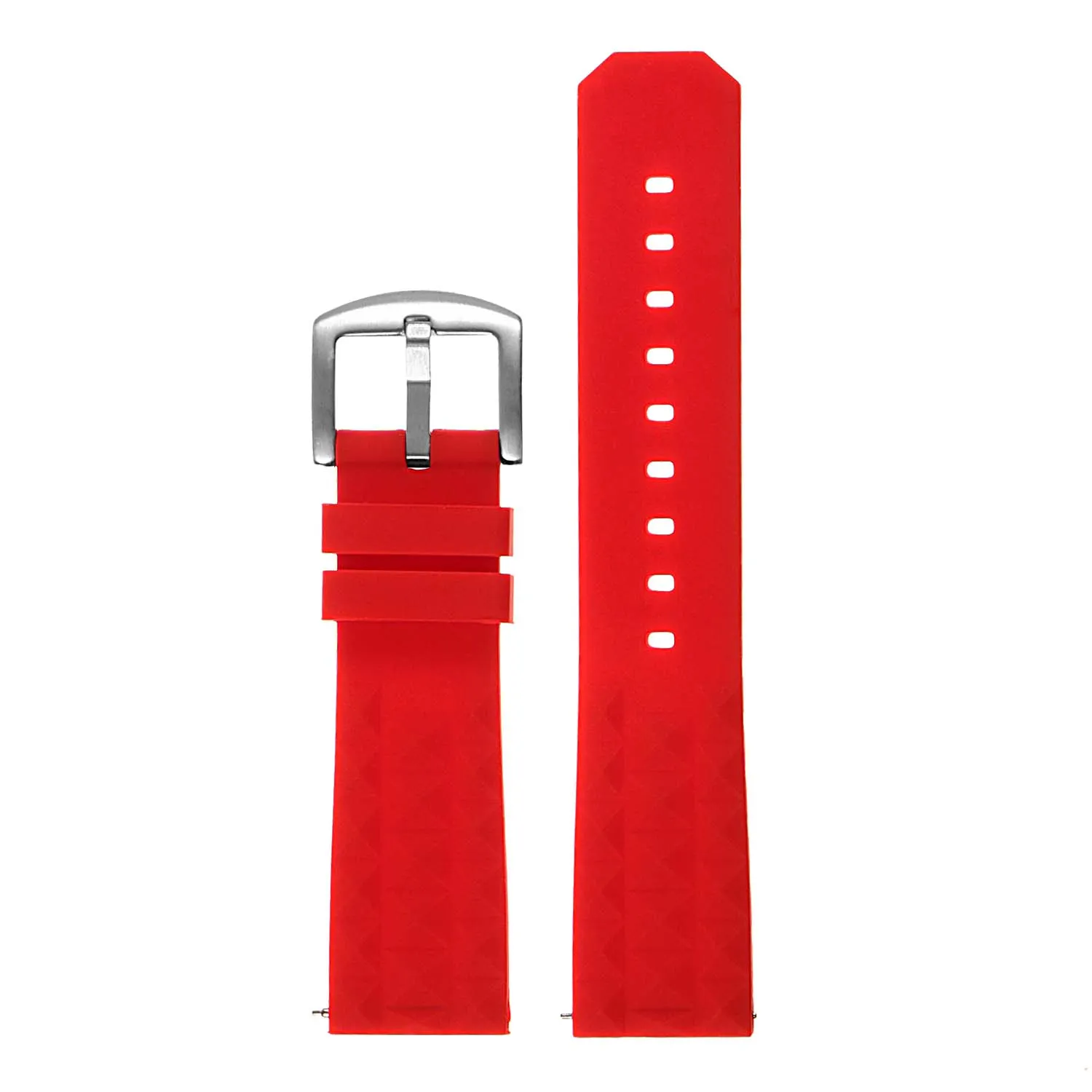 Super Waffle Rubber Strap With Quick Release