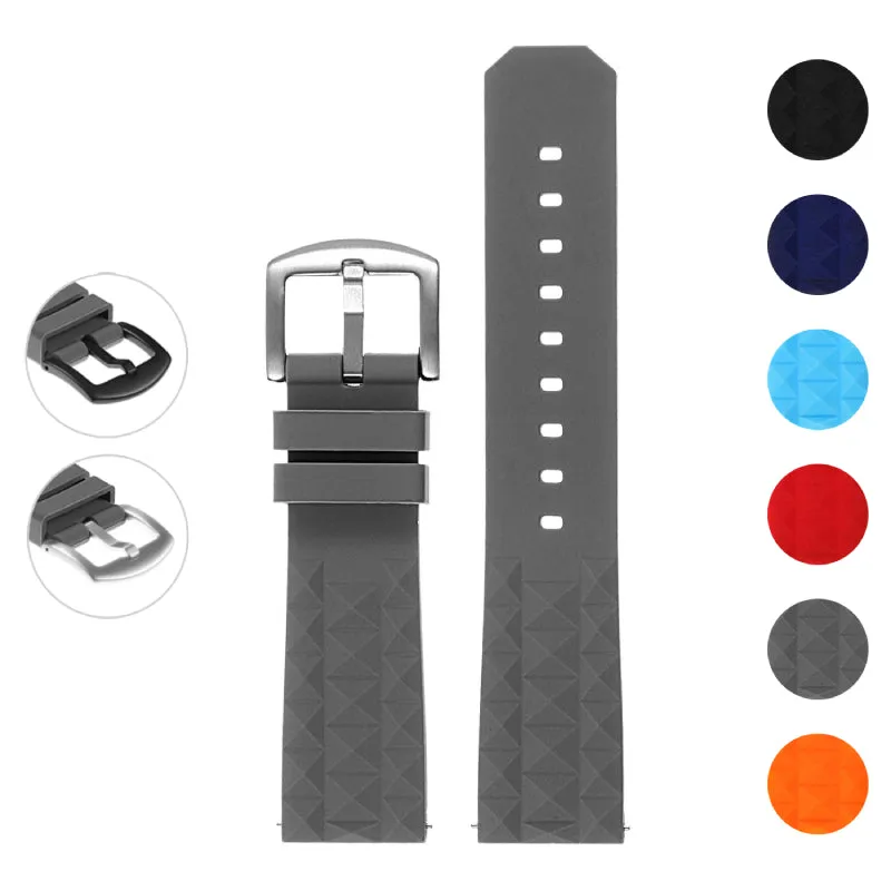 Super Waffle Rubber Strap With Quick Release