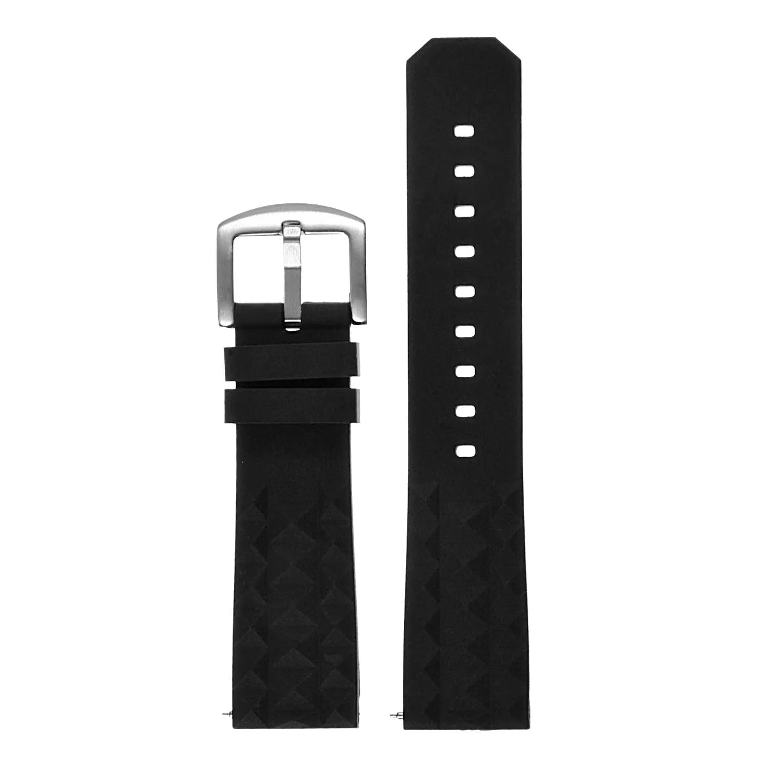 Super Waffle Rubber Strap With Quick Release