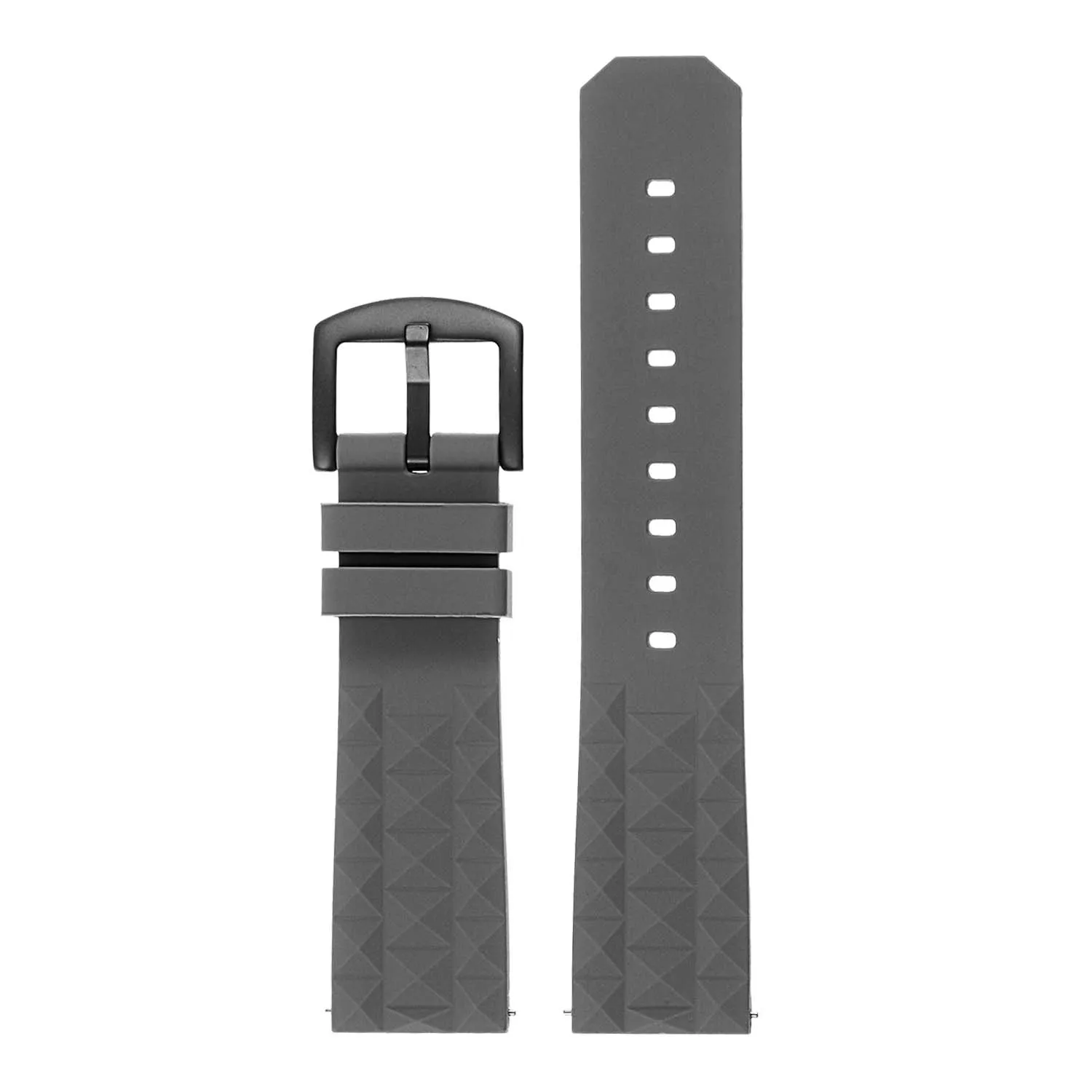 Super Waffle Rubber Strap With Quick Release