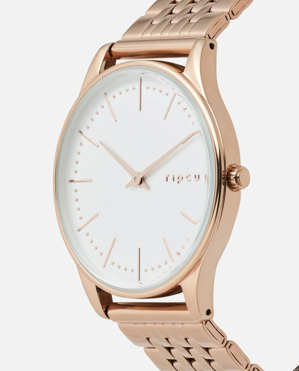 Supreme Slim Rose Gold Stainless Steel Watch
