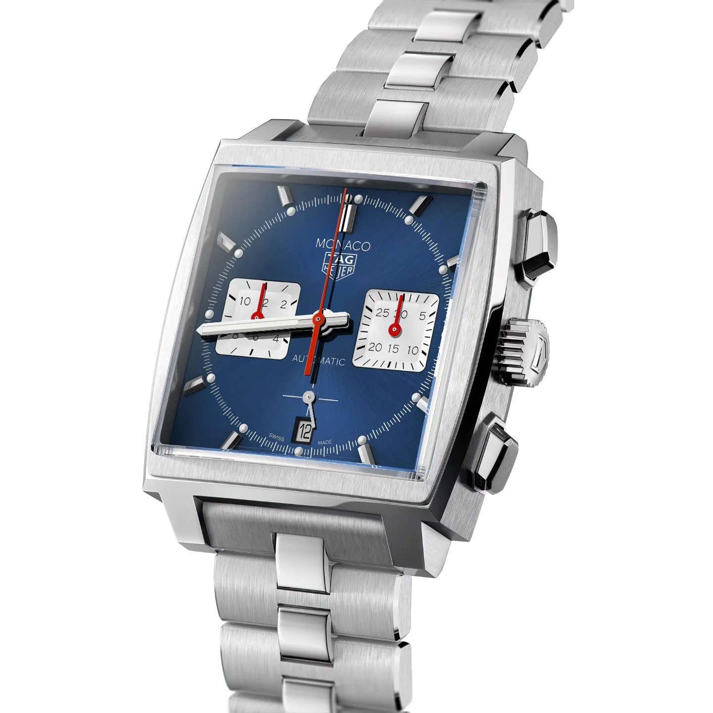Tag Heuer Monaco Men's Blue Chronograph Watch CBL2111.BA0644