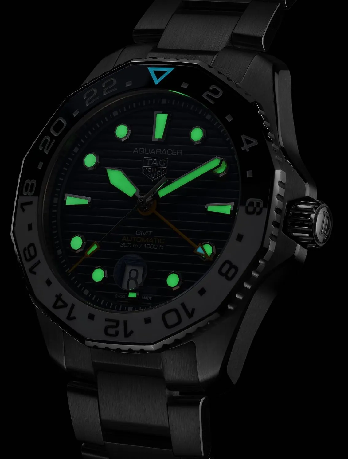 TH Watch Aquaracer ProFSsional 3 GMT Bracelet D