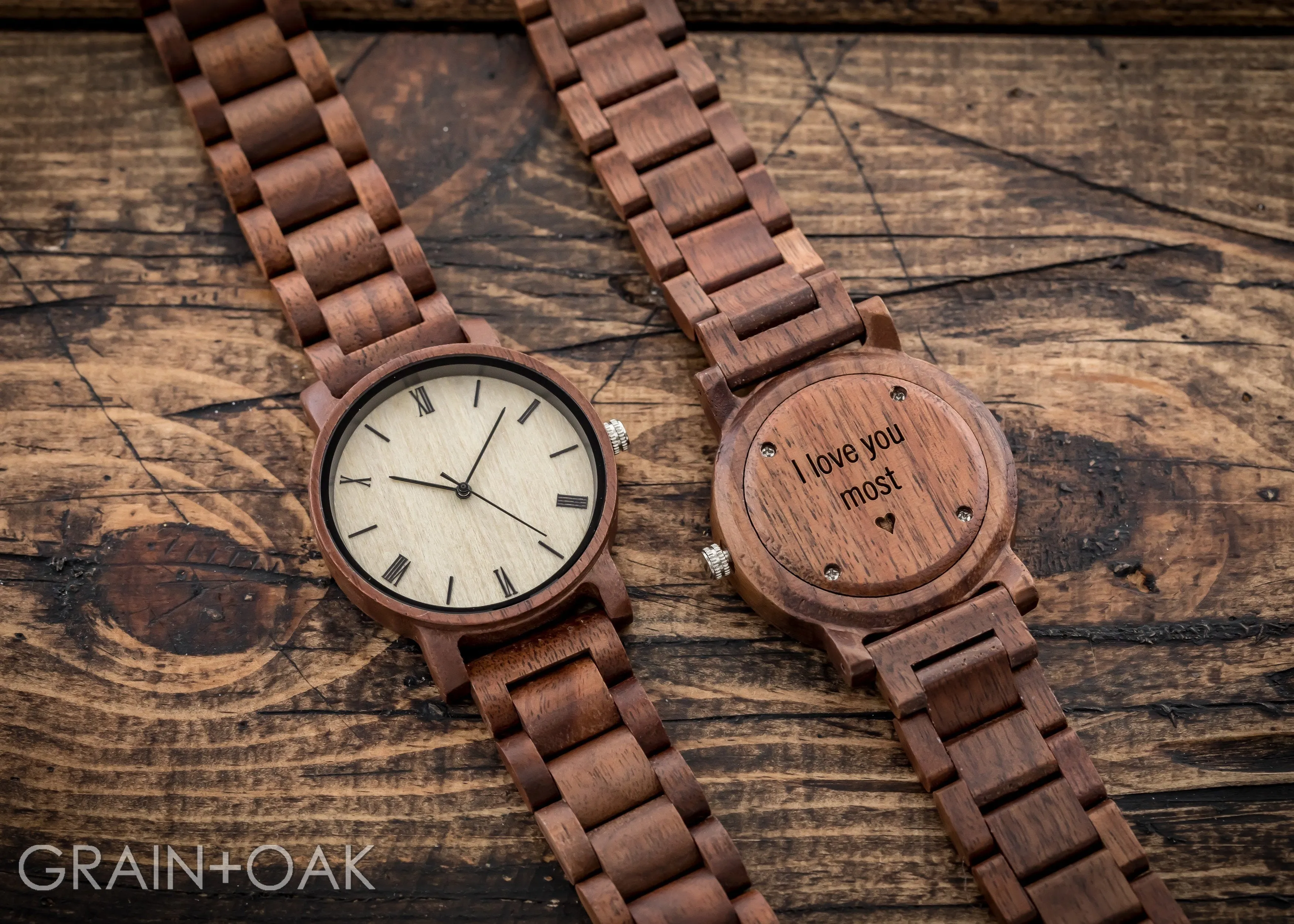 The Cedric Walnut | Set of 9