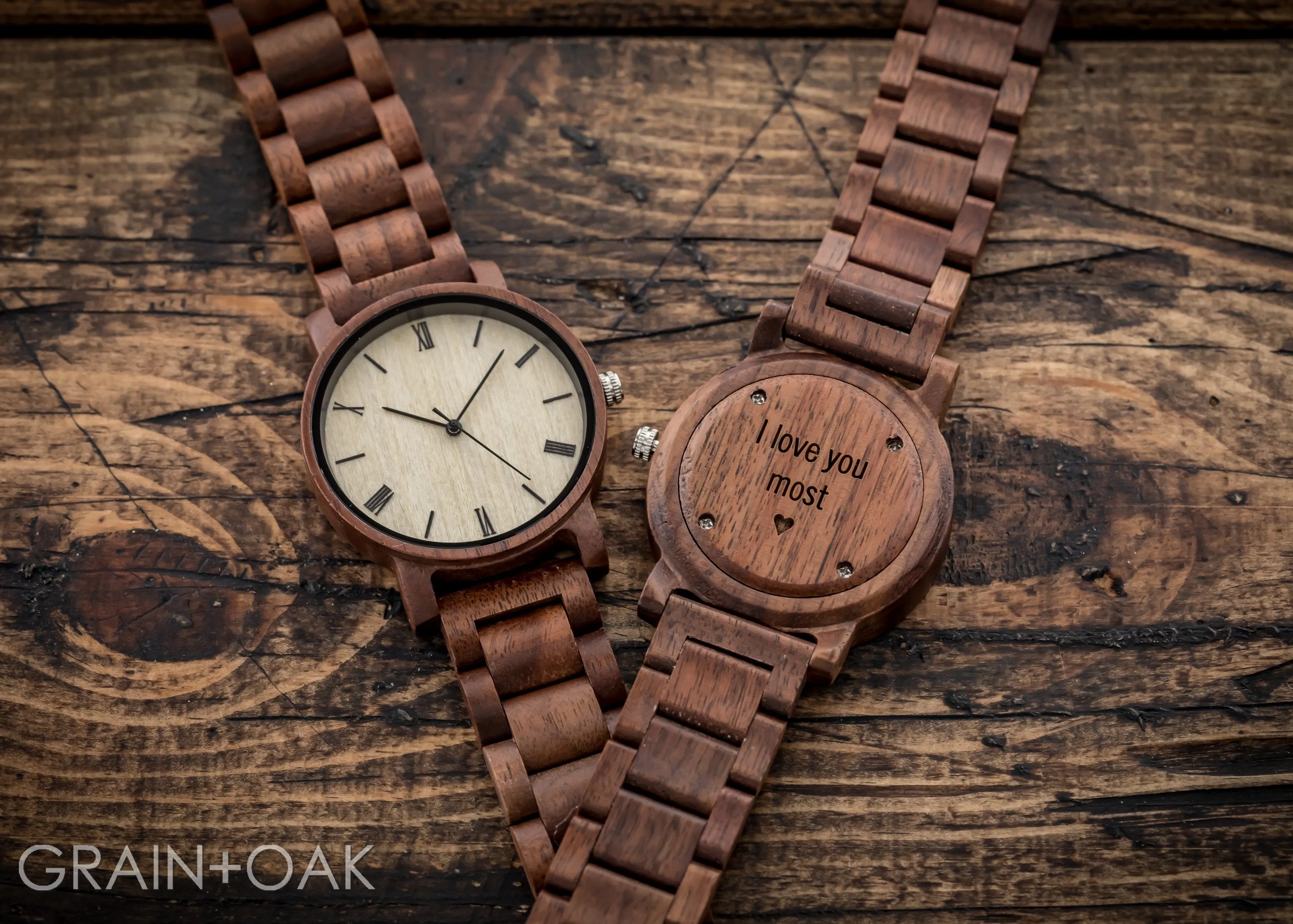 The Cedric Walnut | Set of 9