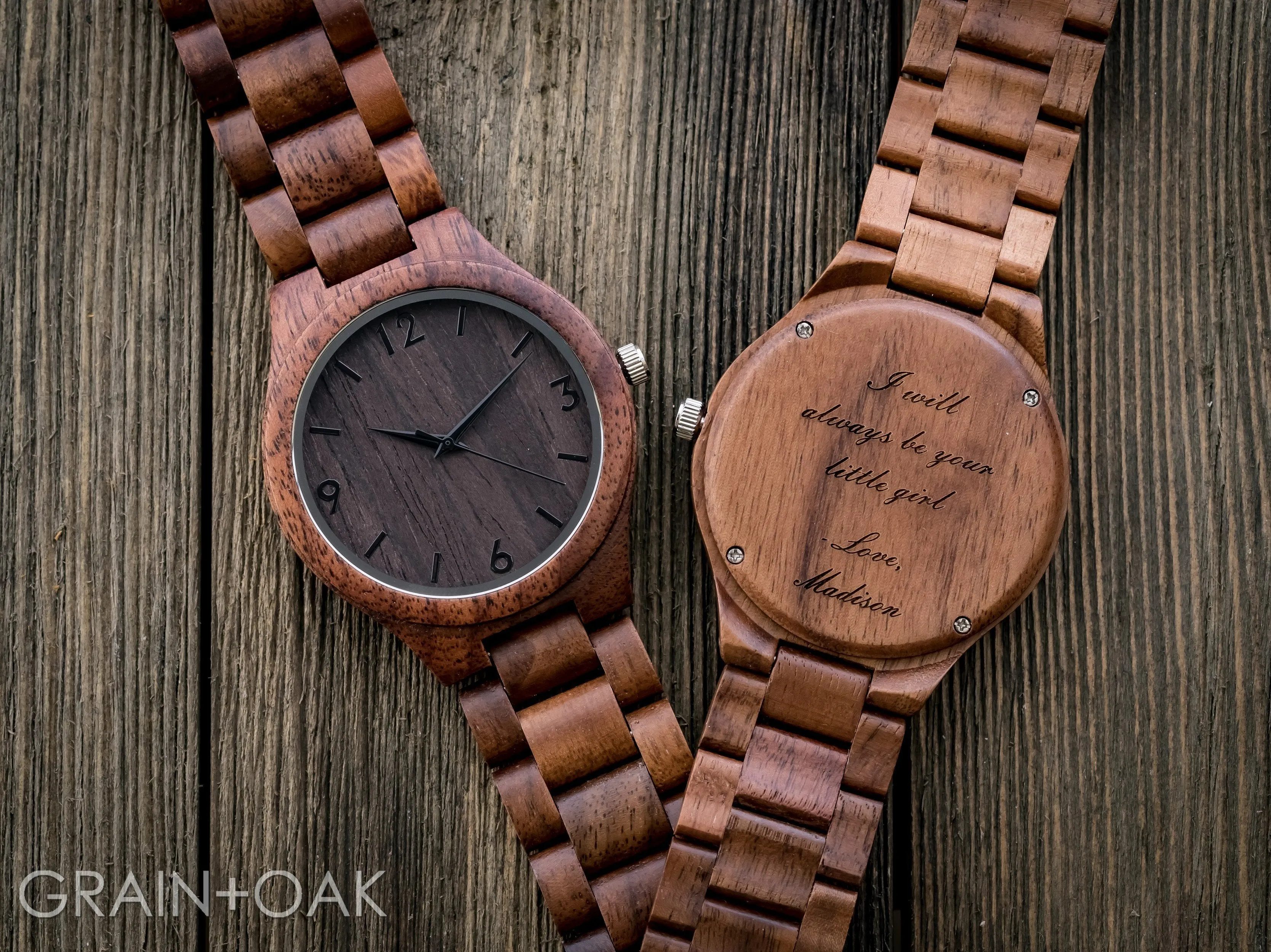 The Oliver Walnut | Wood Watch