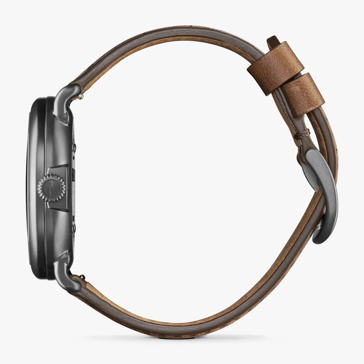 The Runwell Watch - 41mm Petosky / British Tan Leather Strap