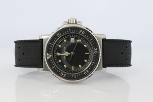 Tiffany and Co Diver Watch. SS Tiffany Co Mens M0711 40mm Watch