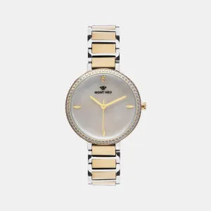Timeless Silver Analog Women Stainless Steel Watch 7507T-M2201