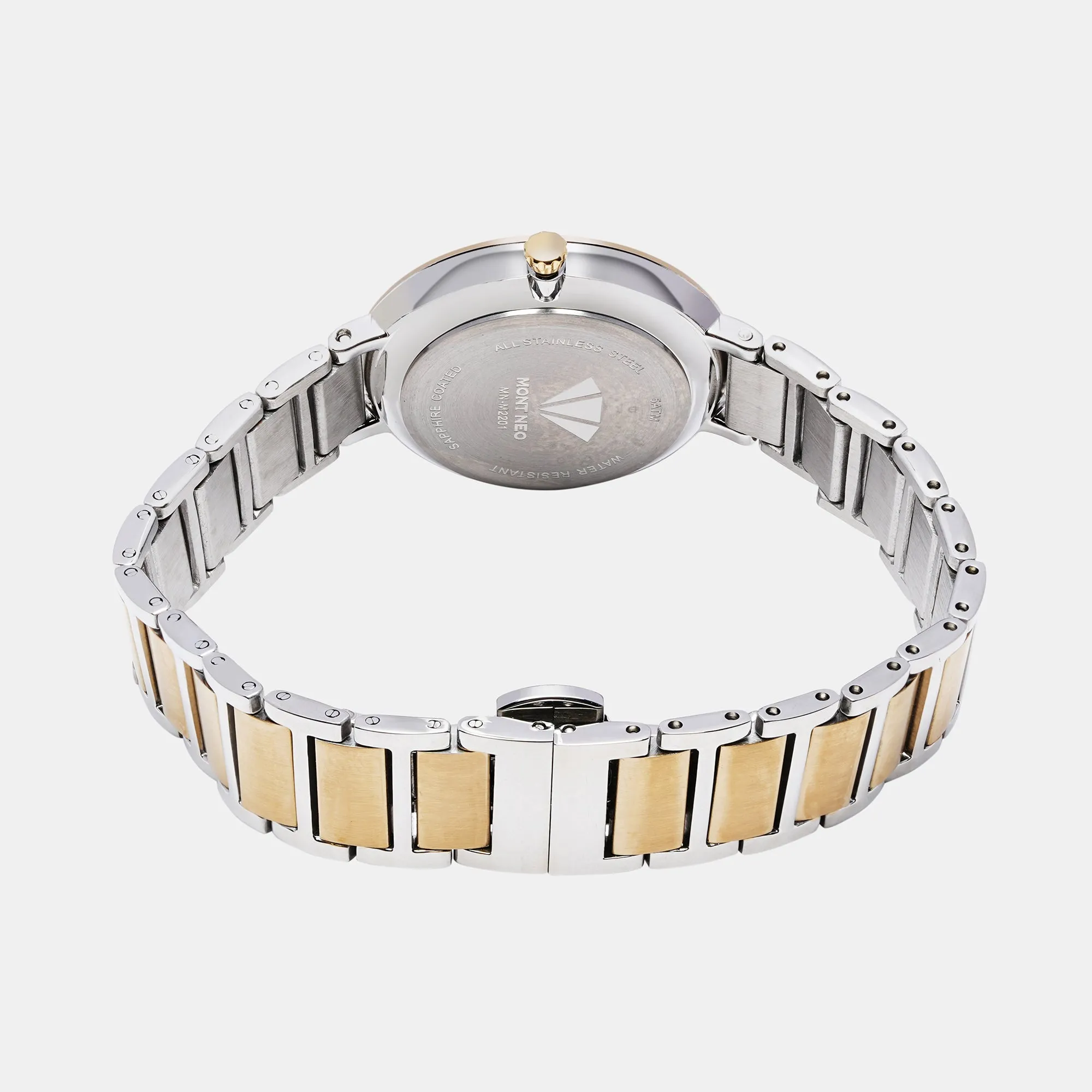Timeless Silver Analog Women Stainless Steel Watch 7507T-M2201