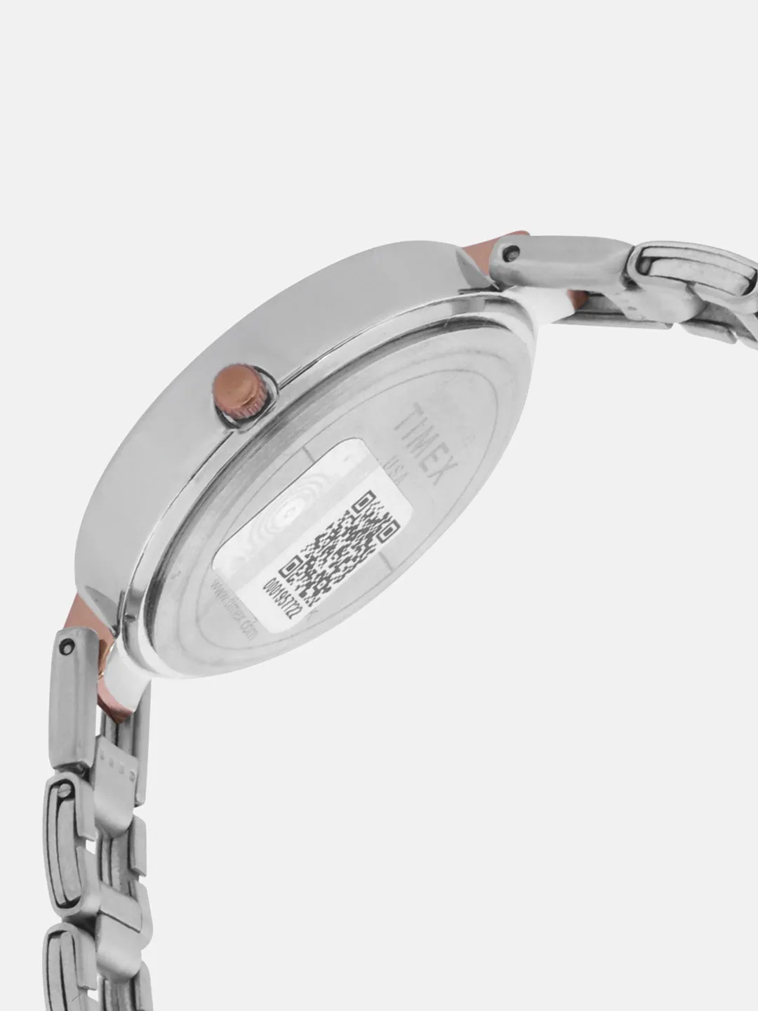 Timex Silver Dial Women Multifunction Watch - TW000X214