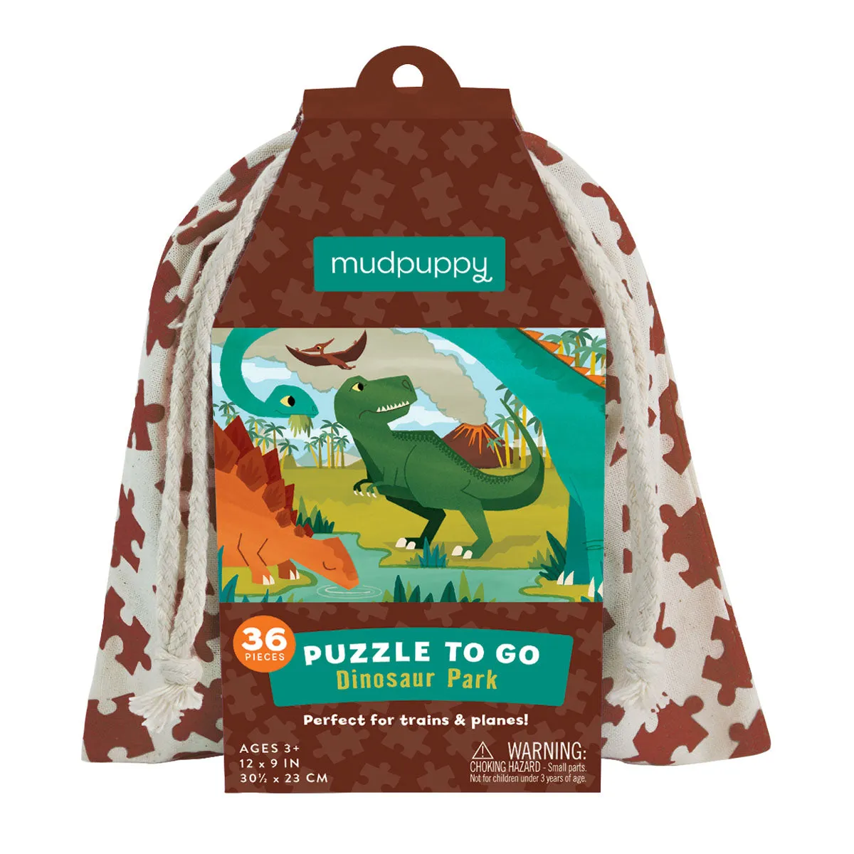 To Go Puzzle 36pc - Dinosaur Park