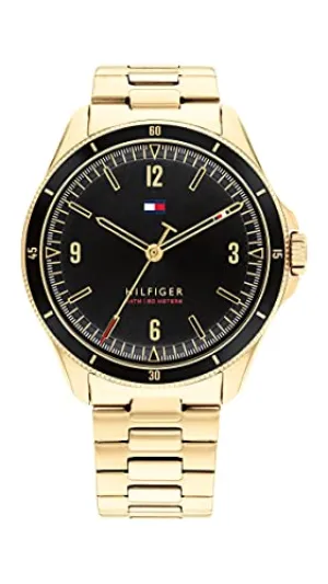 Tommy Hilfiger Analog Black Dial Men's Watch-TH1791903W