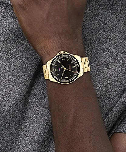 Tommy Hilfiger Analog Black Dial Men's Watch-TH1791903W