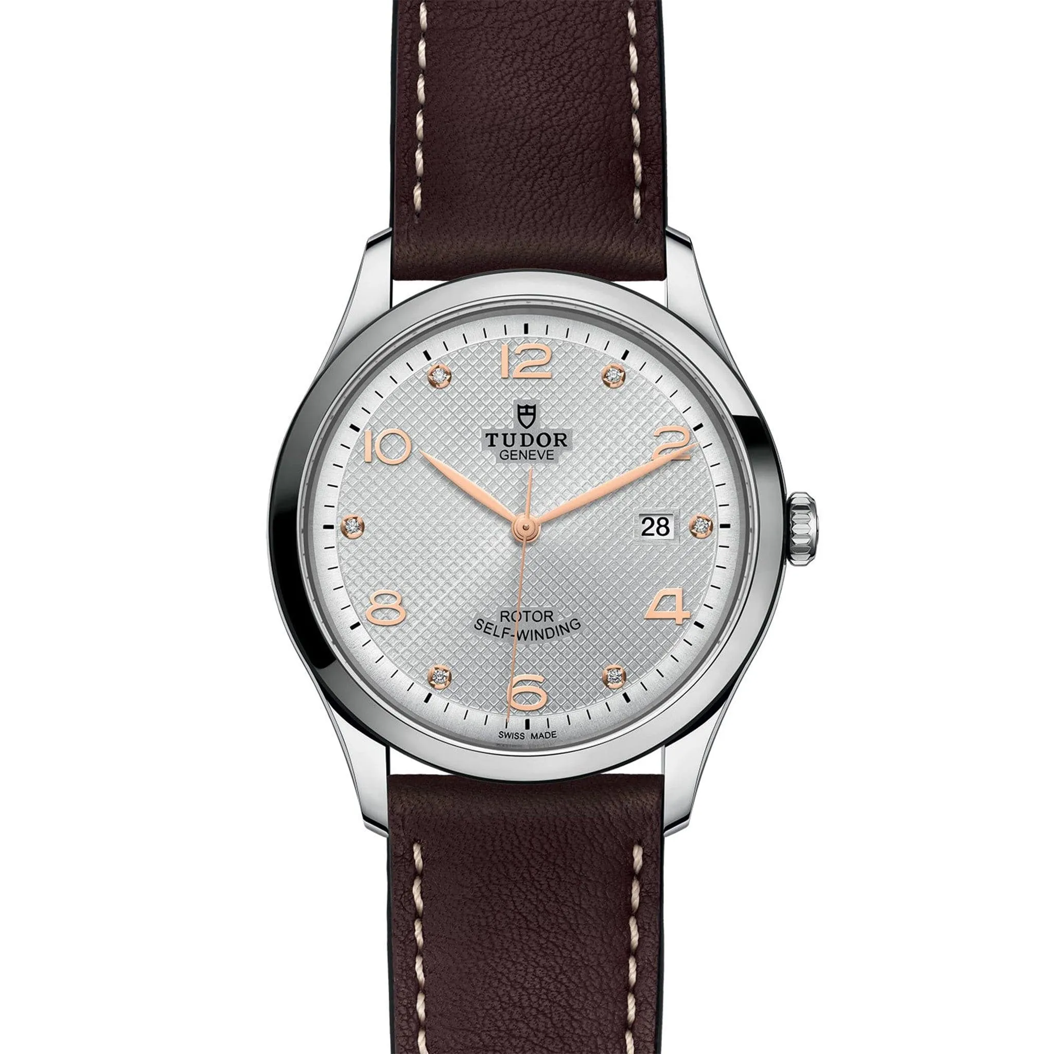 TUDOR 1926 41mm Steel and Leather Automatic Watch - M91650-0007