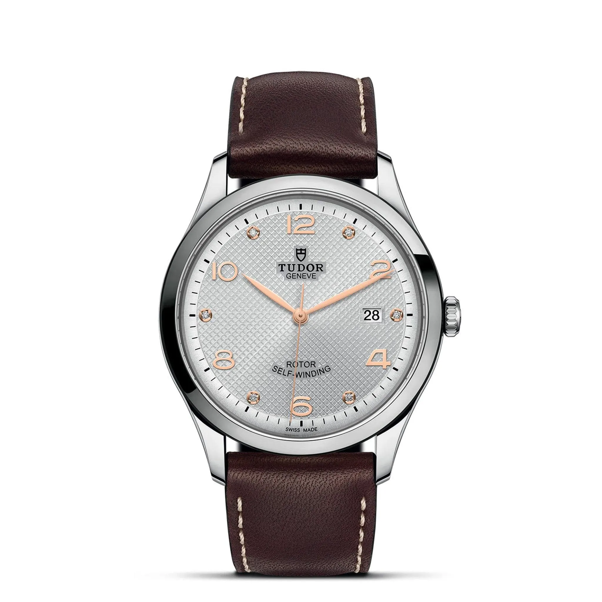 TUDOR 1926 41mm Steel and Leather Automatic Watch - M91650-0007