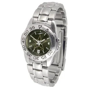 Vanderbilt Commodores Ladies AnoChrome  Steel Band Sports Watch