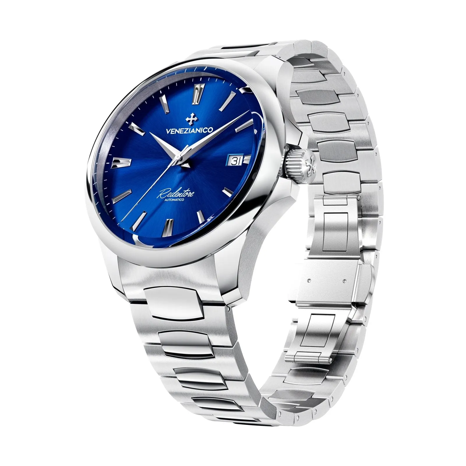 Venezianico Automatic Watch Redentore 40 Blue Steel 1221502C