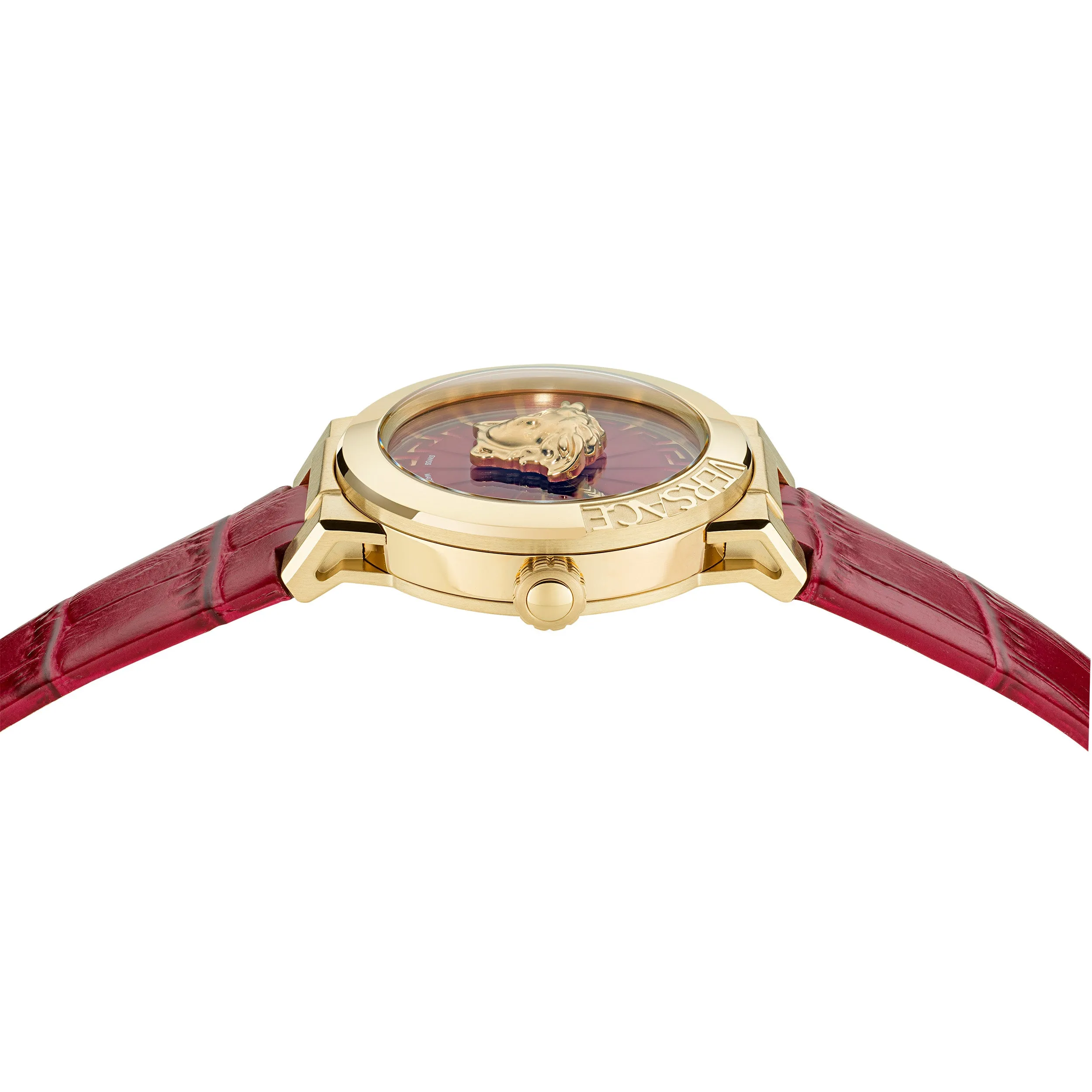 Versace Wrist Watch Women Red Dial - Ve3F00722