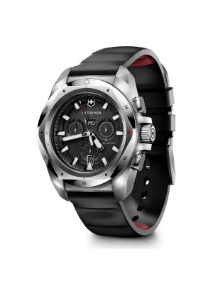 Victorinox Men 43 mm Size Black Dial I.N.O.X. Chrono Watch - V241983