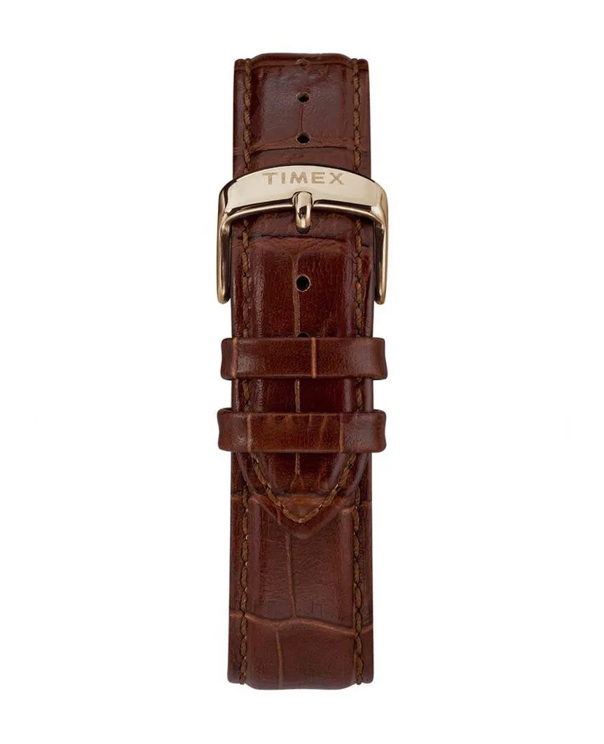 Waterbury Classic 40mm Leather Strap Watch