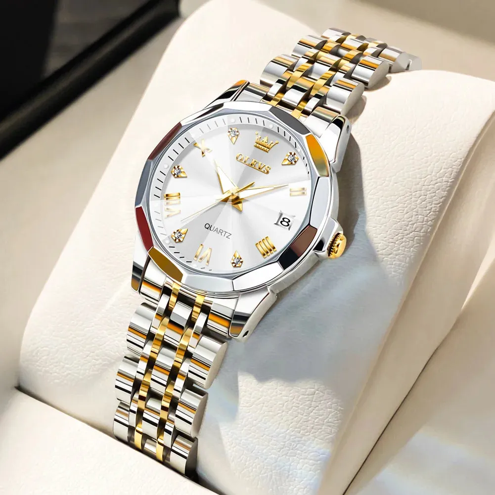 Women'S Watches Waterproof Luminous Quartz Wristwatch Fashion Trends Original Certified Products Watch Lady Luxurious
