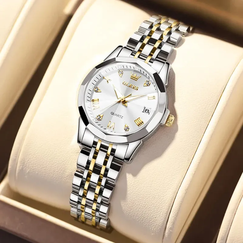 Women'S Watches Waterproof Luminous Quartz Wristwatch Fashion Trends Original Certified Products Watch Lady Luxurious