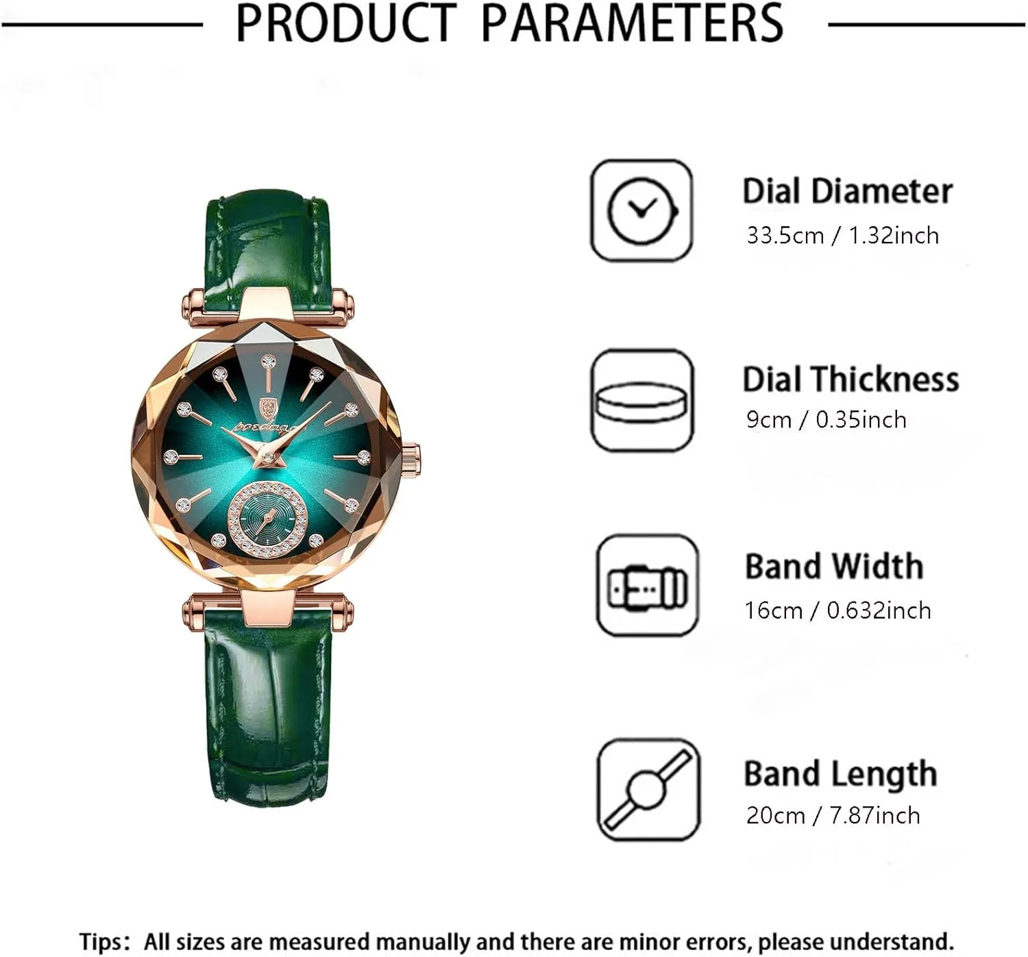 Womens Watches Wholesale Bracelet Elegant Leather Strap Watch Fashion Simulation Creative Diamond Dial Watch Round Dial Analog Quartz Wristwatches