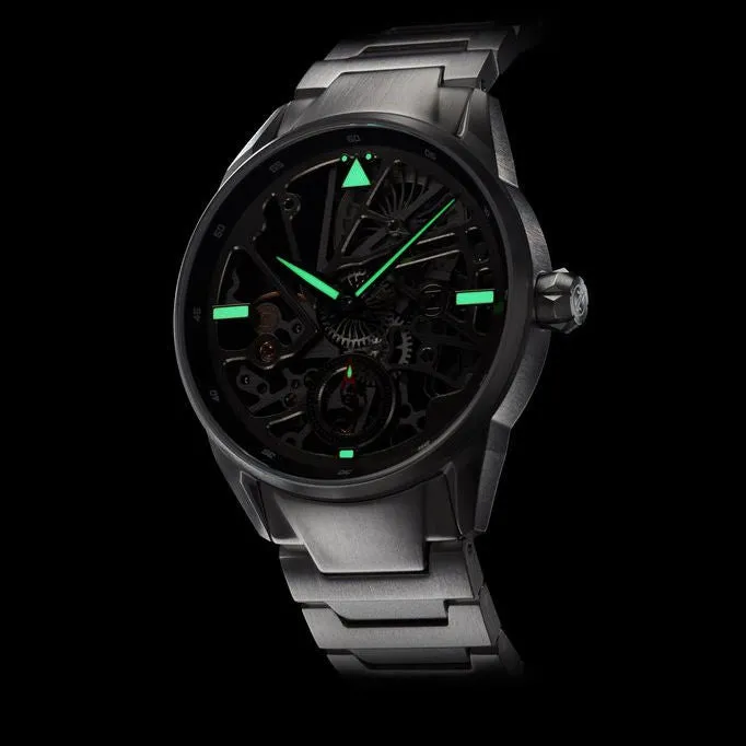 Zelos Skyraider 2 Titanium Skeleton - Limited&nbsp;Edition ETA&nbsp;6498-1 Elabore