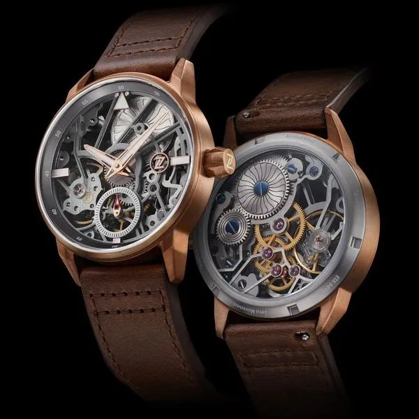 Zelos Skyraider Bronze Skeleton - Limited&nbsp;Edition ETA&nbsp;6498