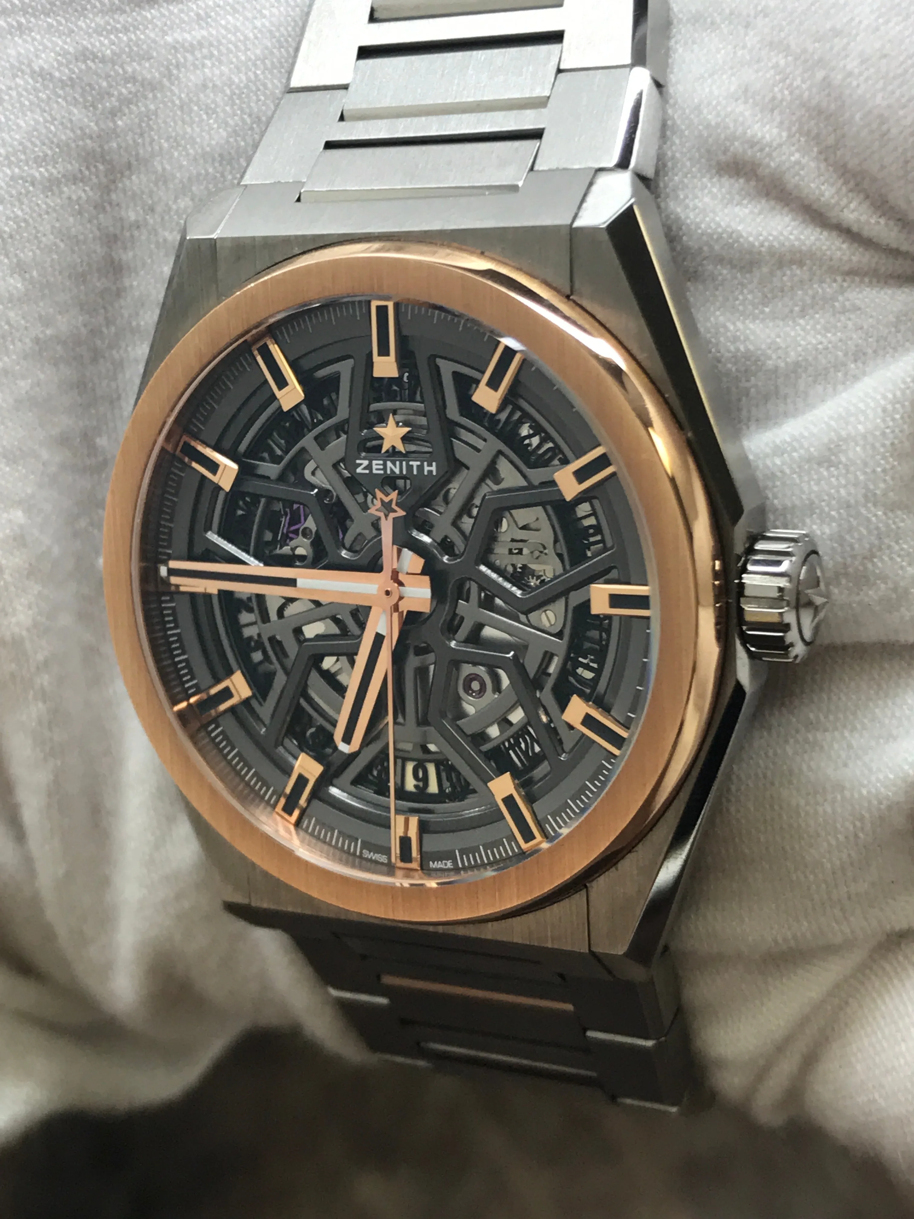 Zenith Defy Classic 87.9001.670 Skeleton Dial Automatic Men's Watch