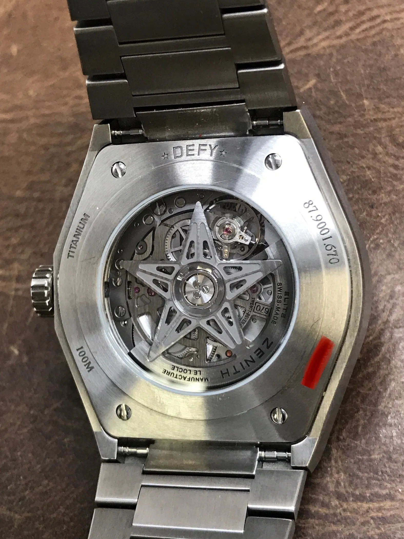 Zenith Defy Classic 87.9001.670 Skeleton Dial Automatic Men's Watch