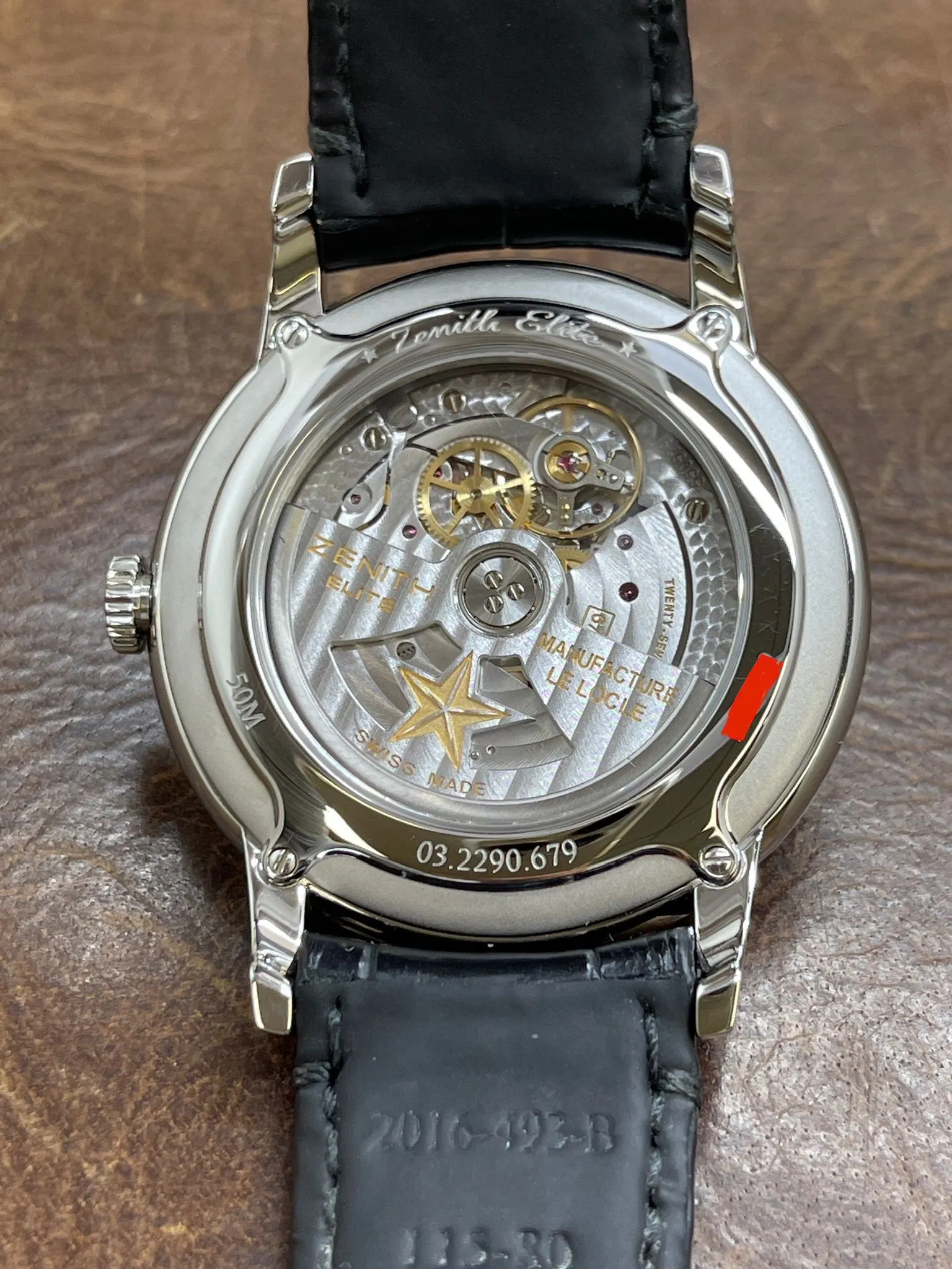 Zenith Elite 03.2290.679 Grey Dial Automatic Men's Watch