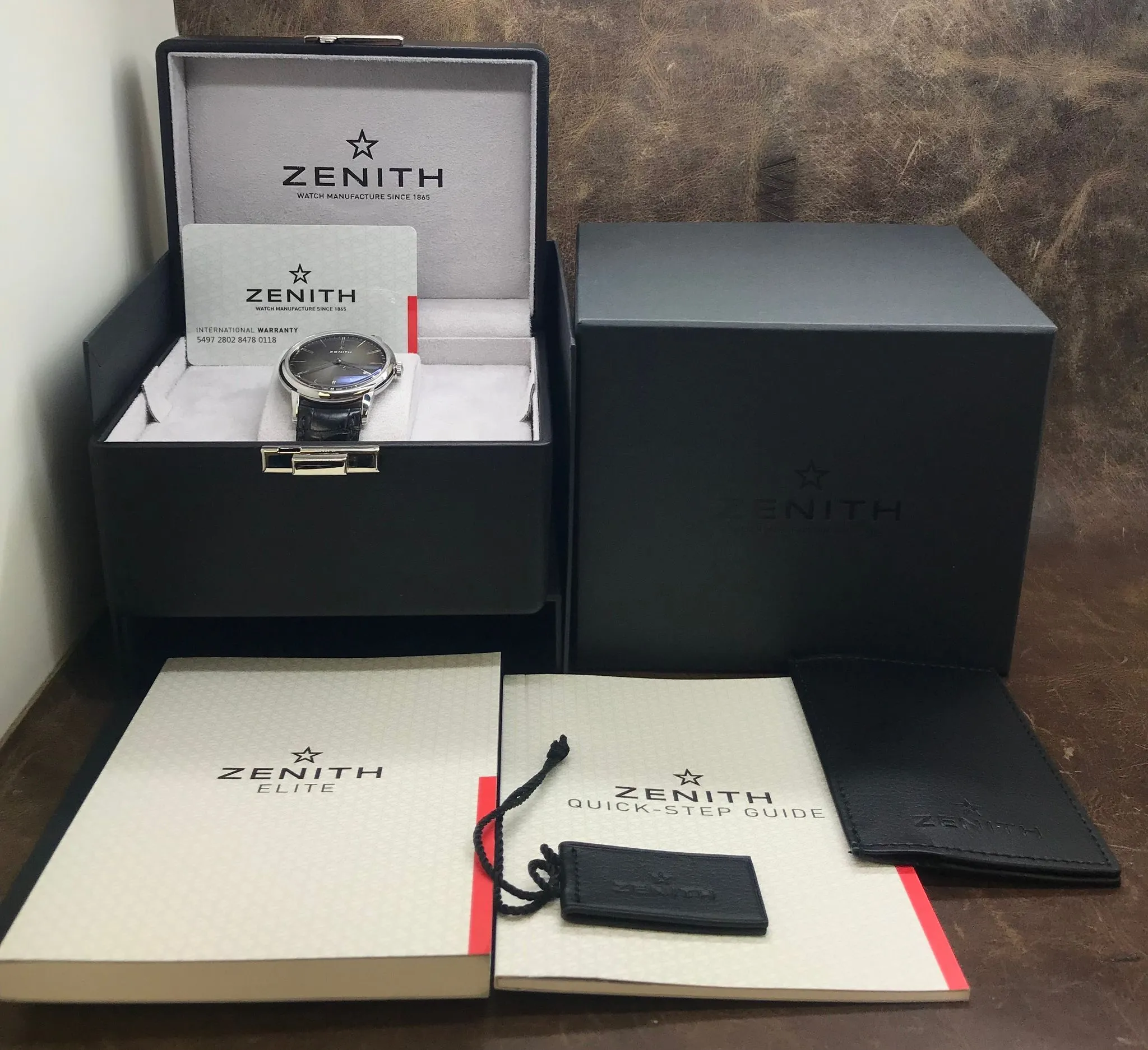 Zenith Elite 03.2290.679 Grey Dial Automatic Men's Watch